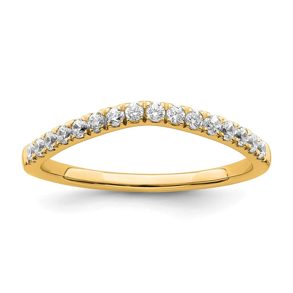 True Origin 14K Gelbgold Set aus zwei kompletten Eheringen mit 0,5 ct. im Labor gezüchteten Diamanten VS+ F+