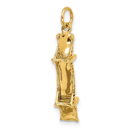10K Gelbgold Mackinac Bridge Charm