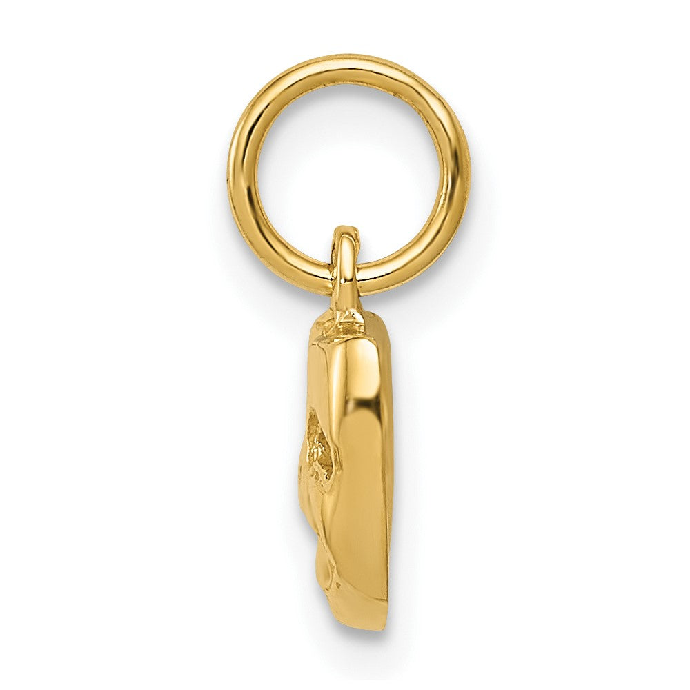 10K Gelbgold Comedy/tragedy Charm