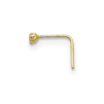 10K Gelbgold 1.5mm Set Of 3 Zirkonia Nasen Studs