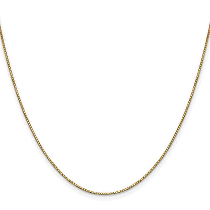 10K Gelbgold.90mm Venezianer Halskette