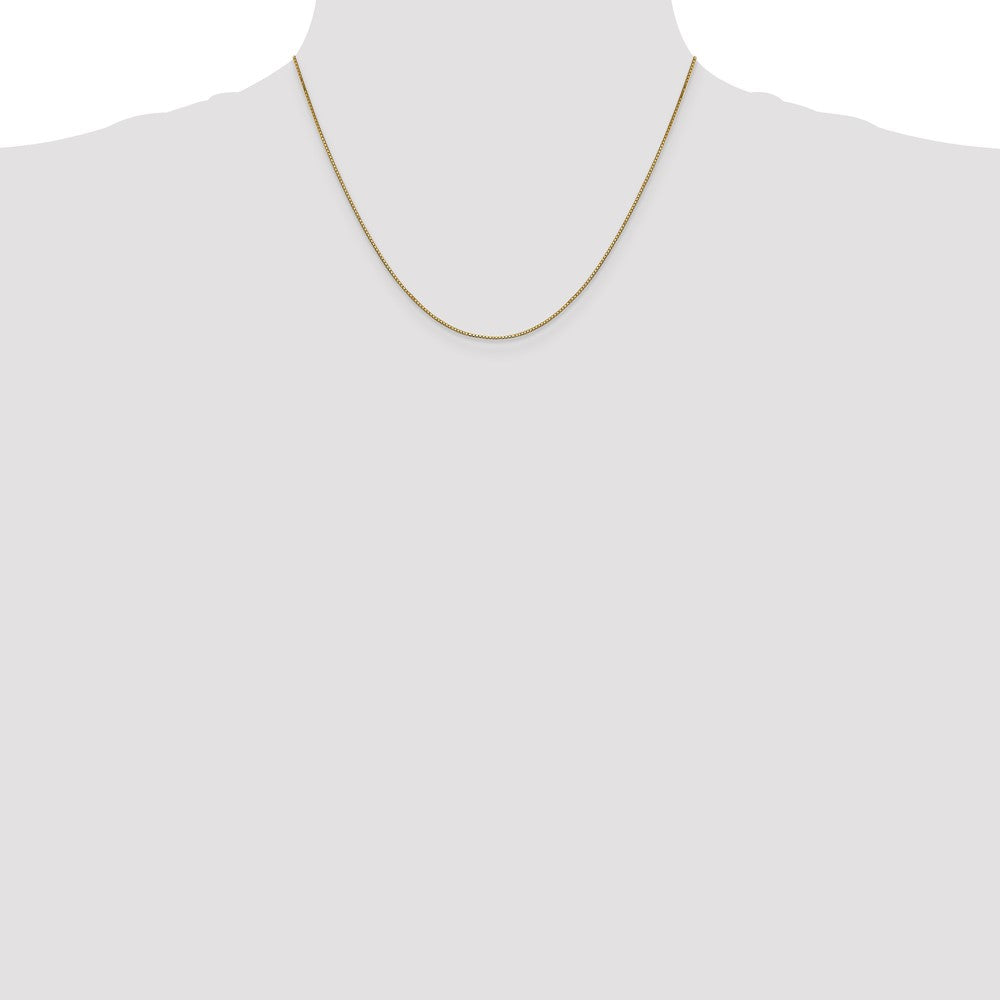 10K Gelbgold.90mm Venezianer Halskette