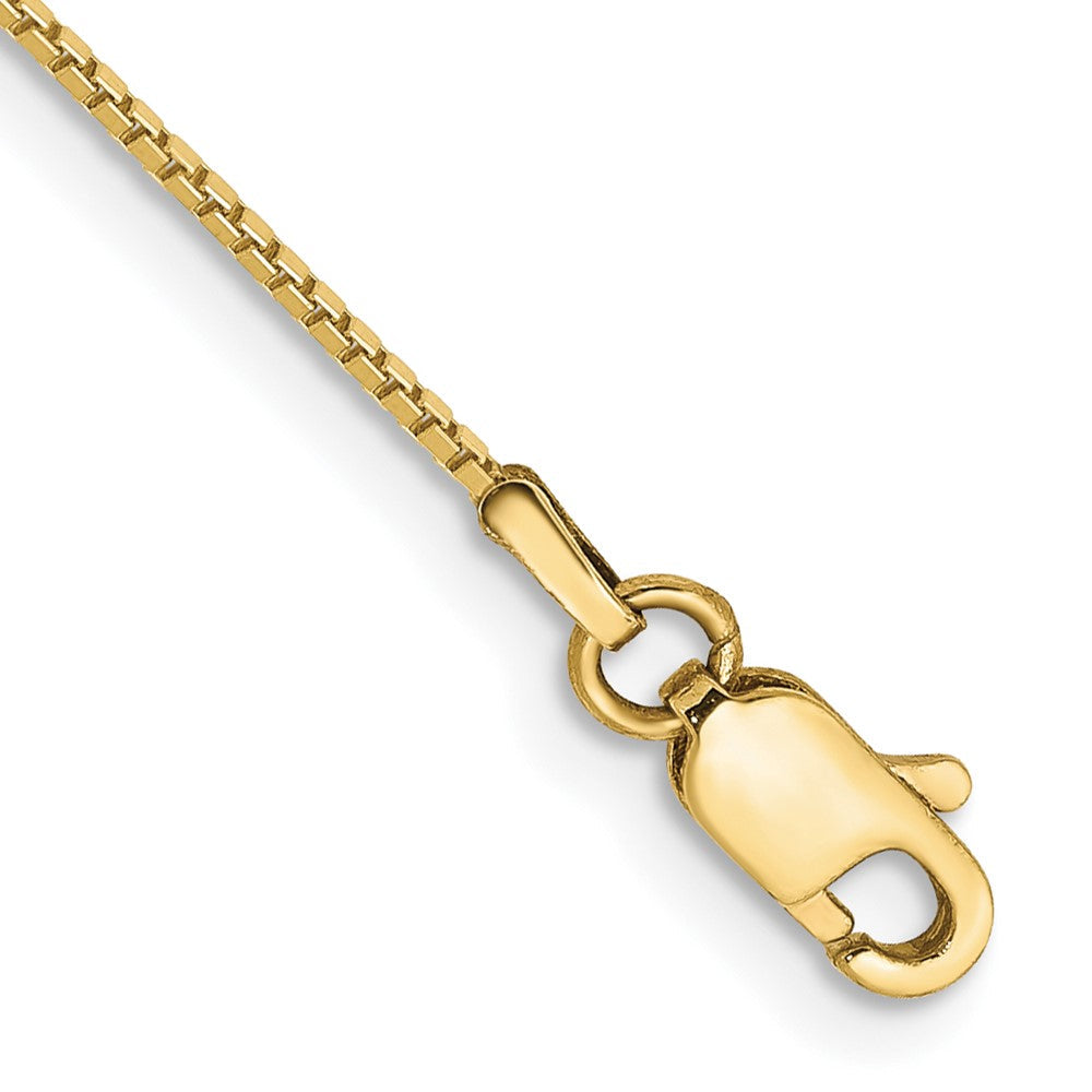 10K Gelbgold.90mm Venezianer Kette Fußkettchen