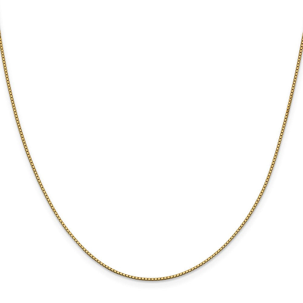 10K Gelbgold.95mm Venezianer Halskette