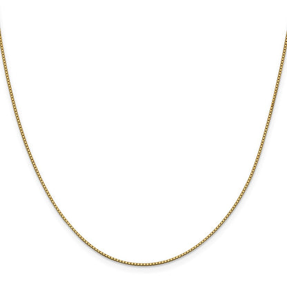 10K Gelbgold.95mm Venezianer Halskette