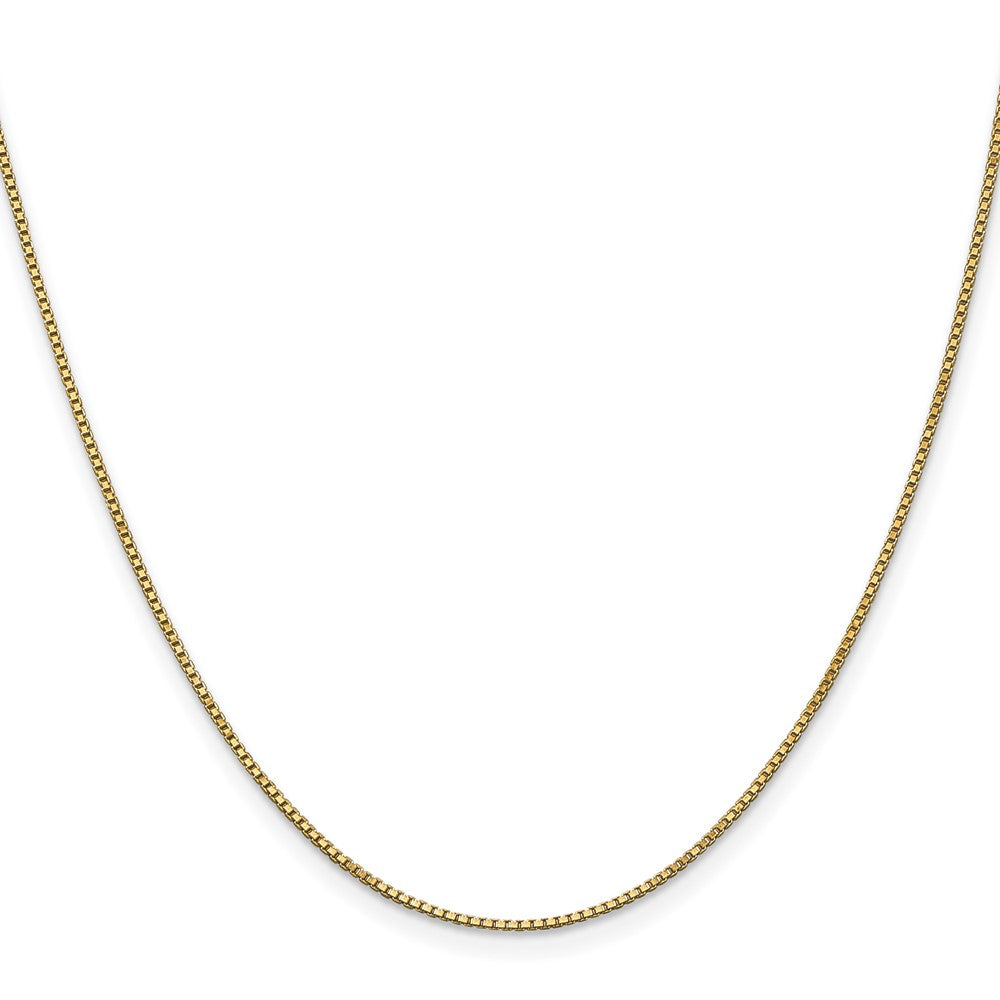 10K Gelbgold 1mm Venezianer Halskette