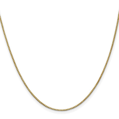10K Gelbgold 1mm Venezianer Halskette