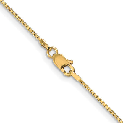 10K Gelbgold 1mm Venezianer Halskette