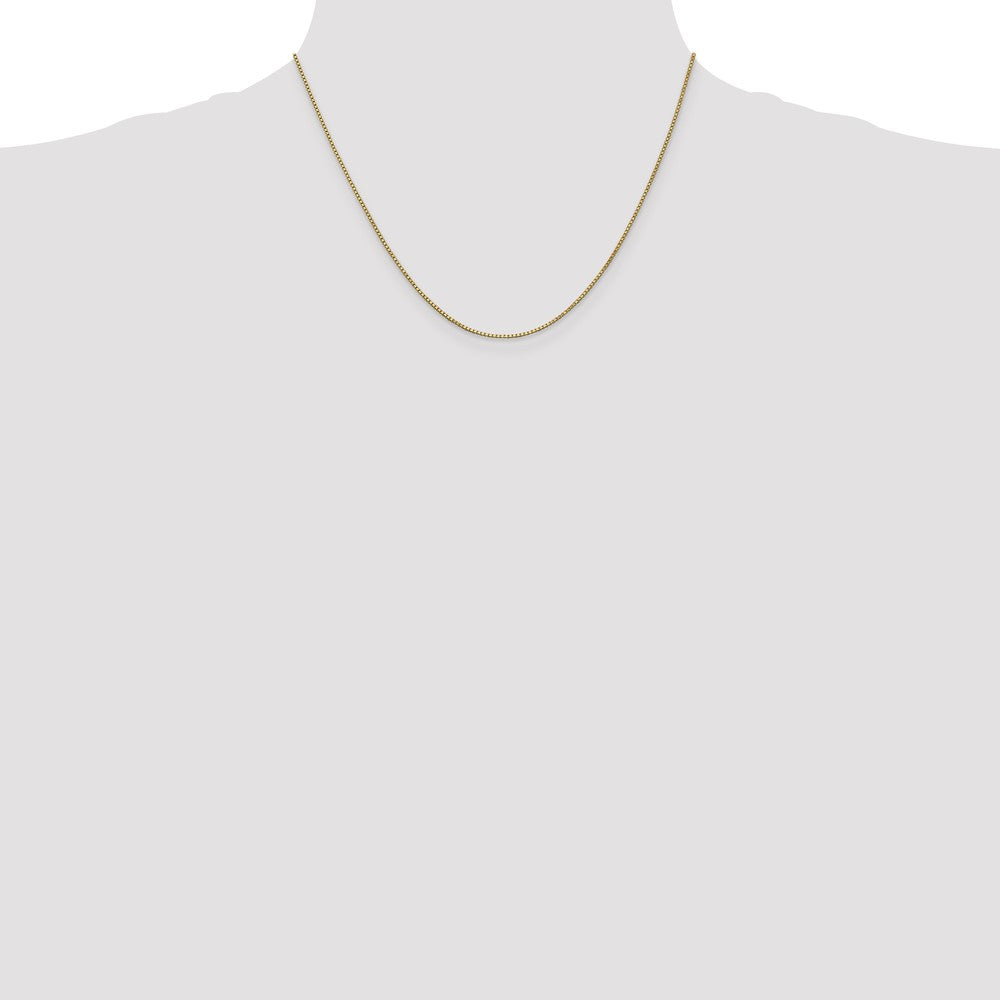 10K Gelbgold 1mm Venezianer Halskette