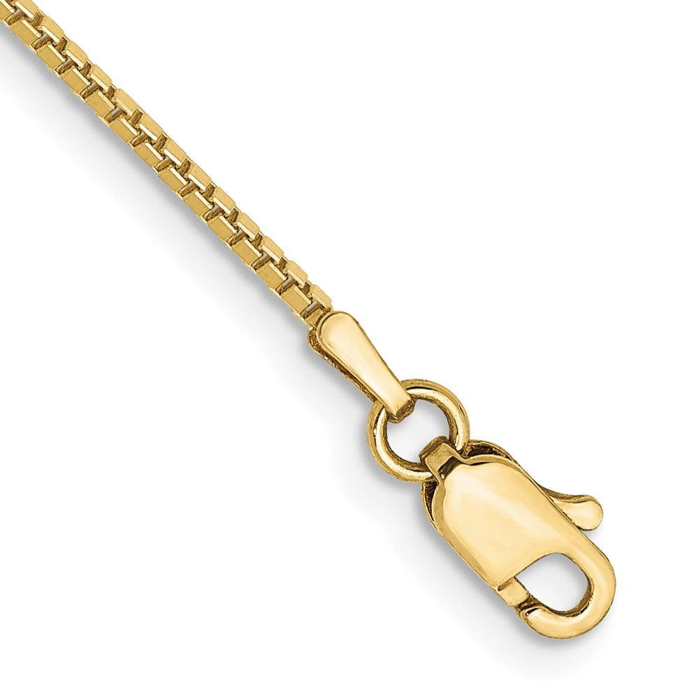 10K Gelbgold 1mm Venezianer Gliederarmband