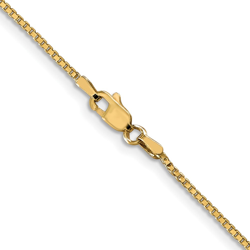 10K Gelbgold 1.1mm Venezianer Halskette