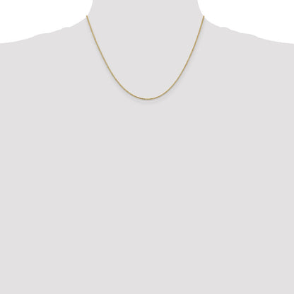 10K Gelbgold 1.1mm Venezianer Halskette