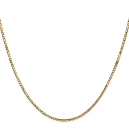 10K Gelbgold 1.5mm Venezianer Halskette