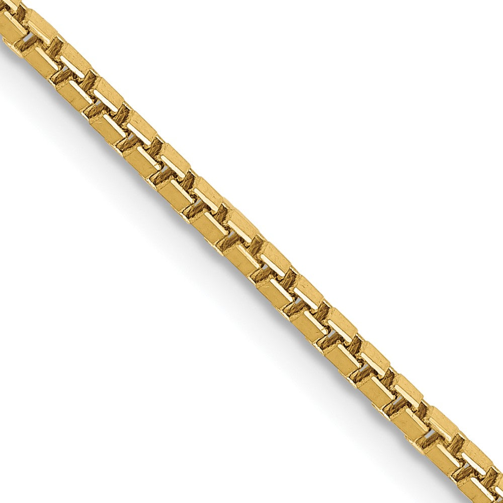 10K Gelbgold 1.5mm Venezianer Halskette
