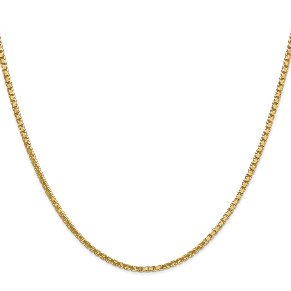 10K Gelbgold 1.9mm Venezianer Halskette