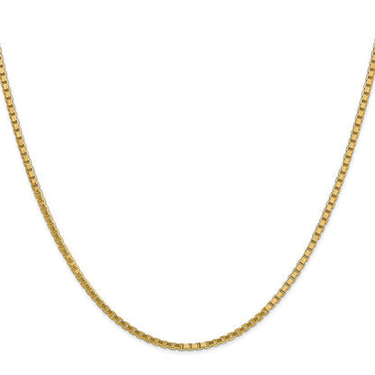 10K Gelbgold 1.9mm Venezianer Halskette