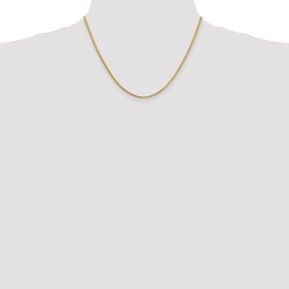 10K Gelbgold 1.9mm Venezianer Halskette