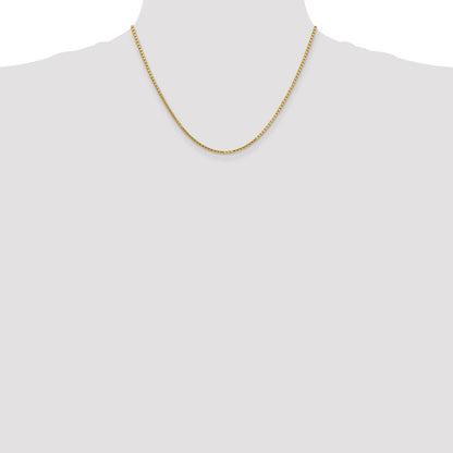 10K Gelbgold 1.9mm Venezianer Halskette