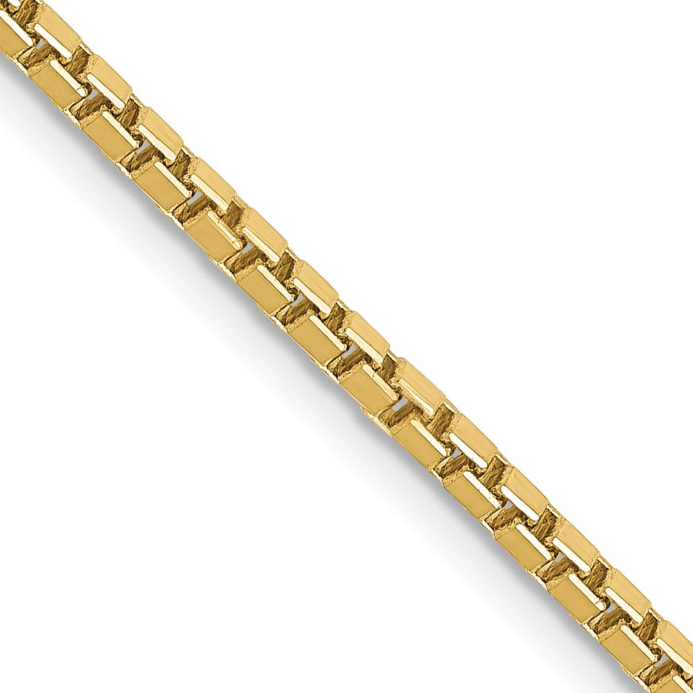 10K Gelbgold 1.9mm Venezianer Halskette
