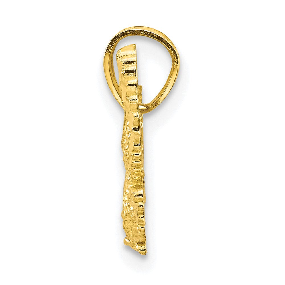 10K Gelbgold Adler Charm