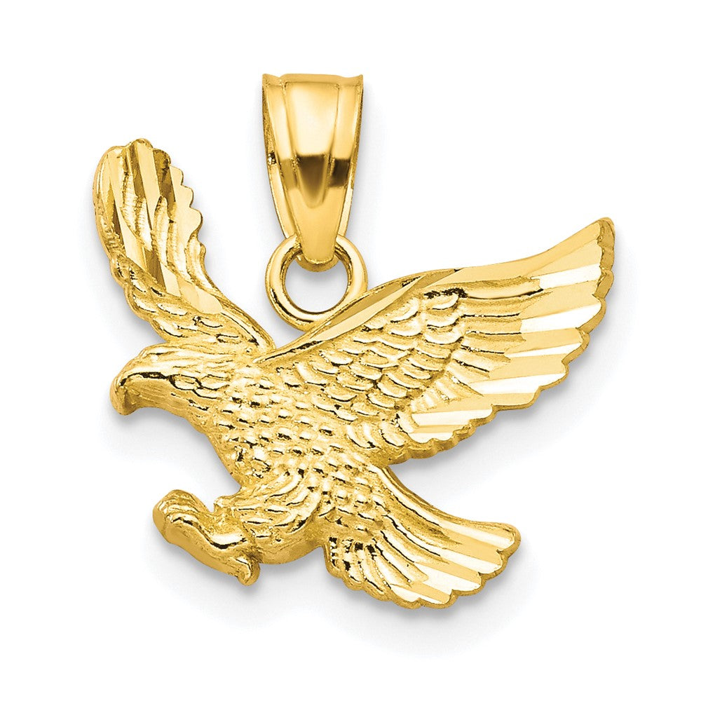 10K Gelbgold Adler Charm