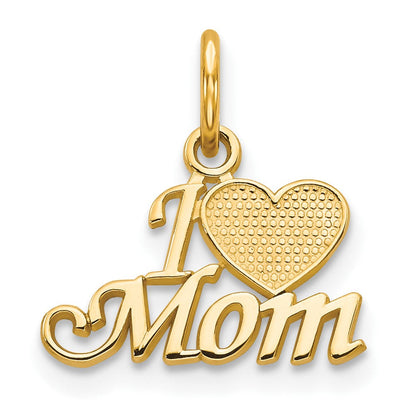 10K Gelbgold Mama Charm