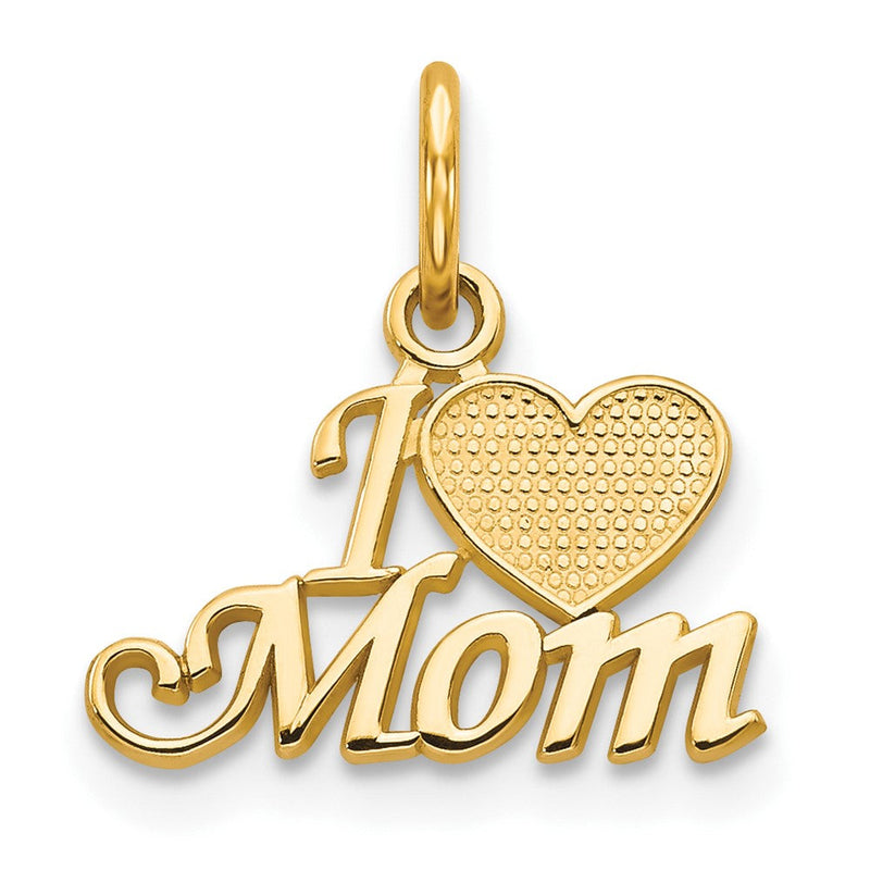 10K Gelbgold Mama Charm