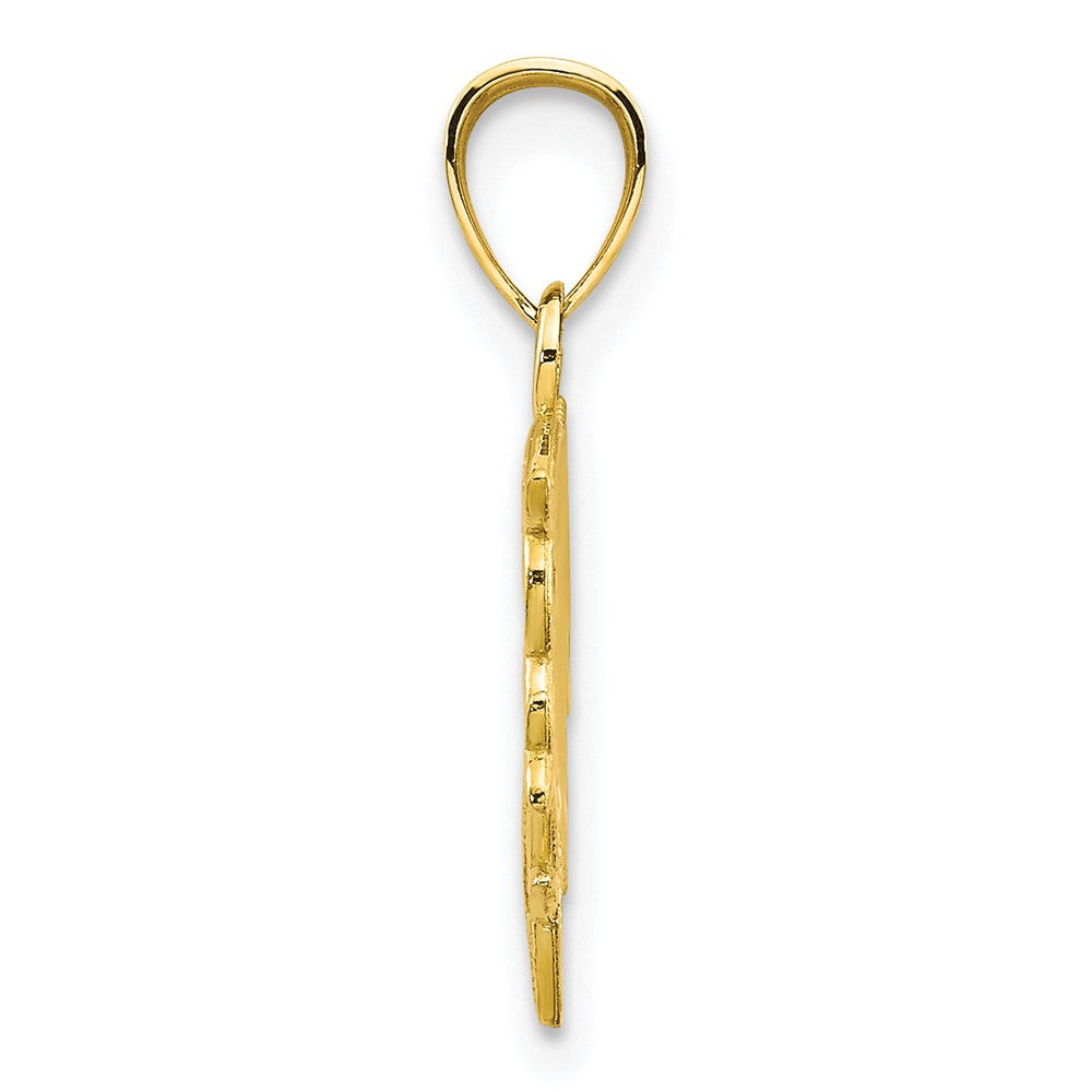 10K Gelbgold Delfin Charm