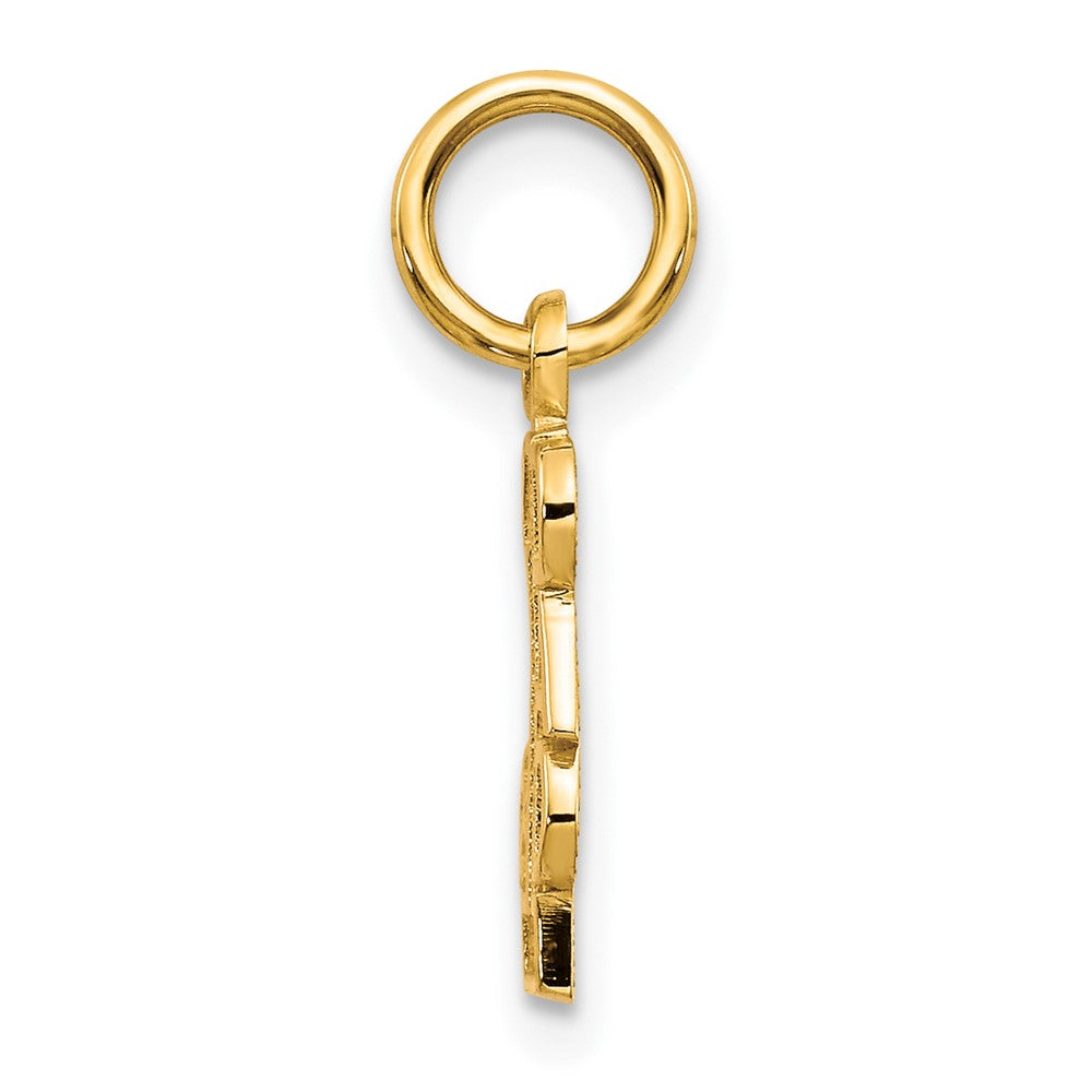 10K Gelbgold #1 Dad Charm