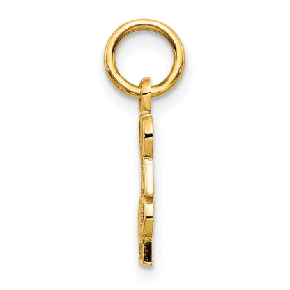 10K Gelbgold #1 Dad Charm
