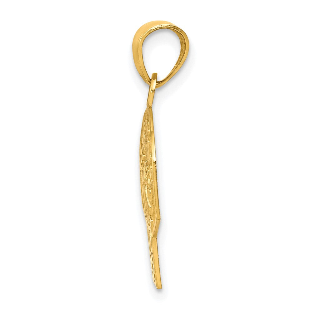 10K Gelbgold Basketball Charm