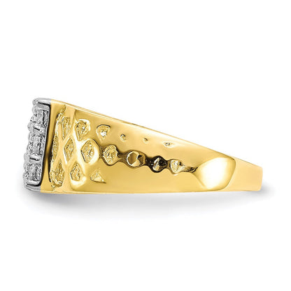 10K Gelbgold Zirkonia Baby Ring