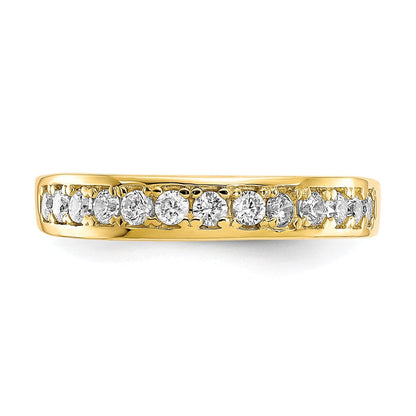 10K Gelbgold I Liebe You für Immer Zirkonia Ring