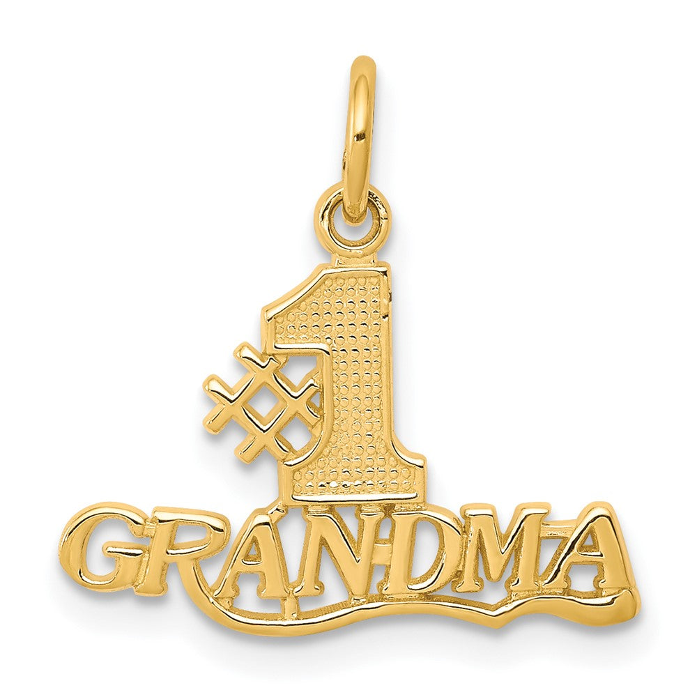 10K Gelbgold #1 Oma Charm