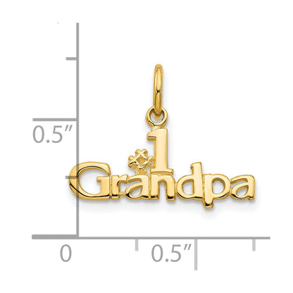 10K Gelbgold #1 Opa Charm