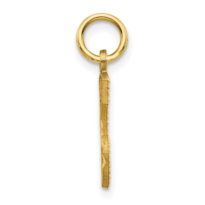 10K Gelbgold Süß 16 Charm