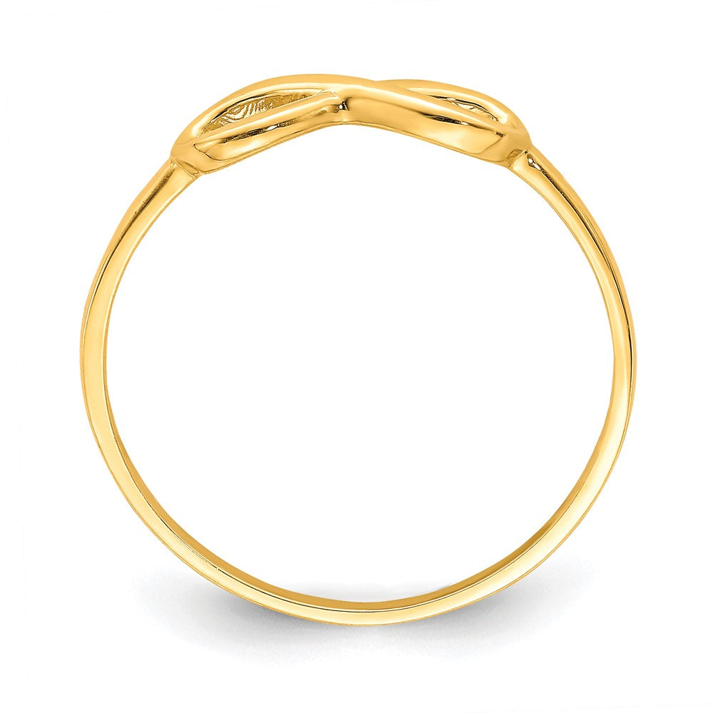 10K Gelbgold Unendlichkeits-Ring