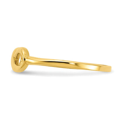 10K Gelbgold Unendlichkeits-Ring