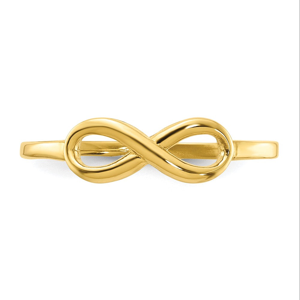 10K Gelbgold Unendlichkeits-Ring