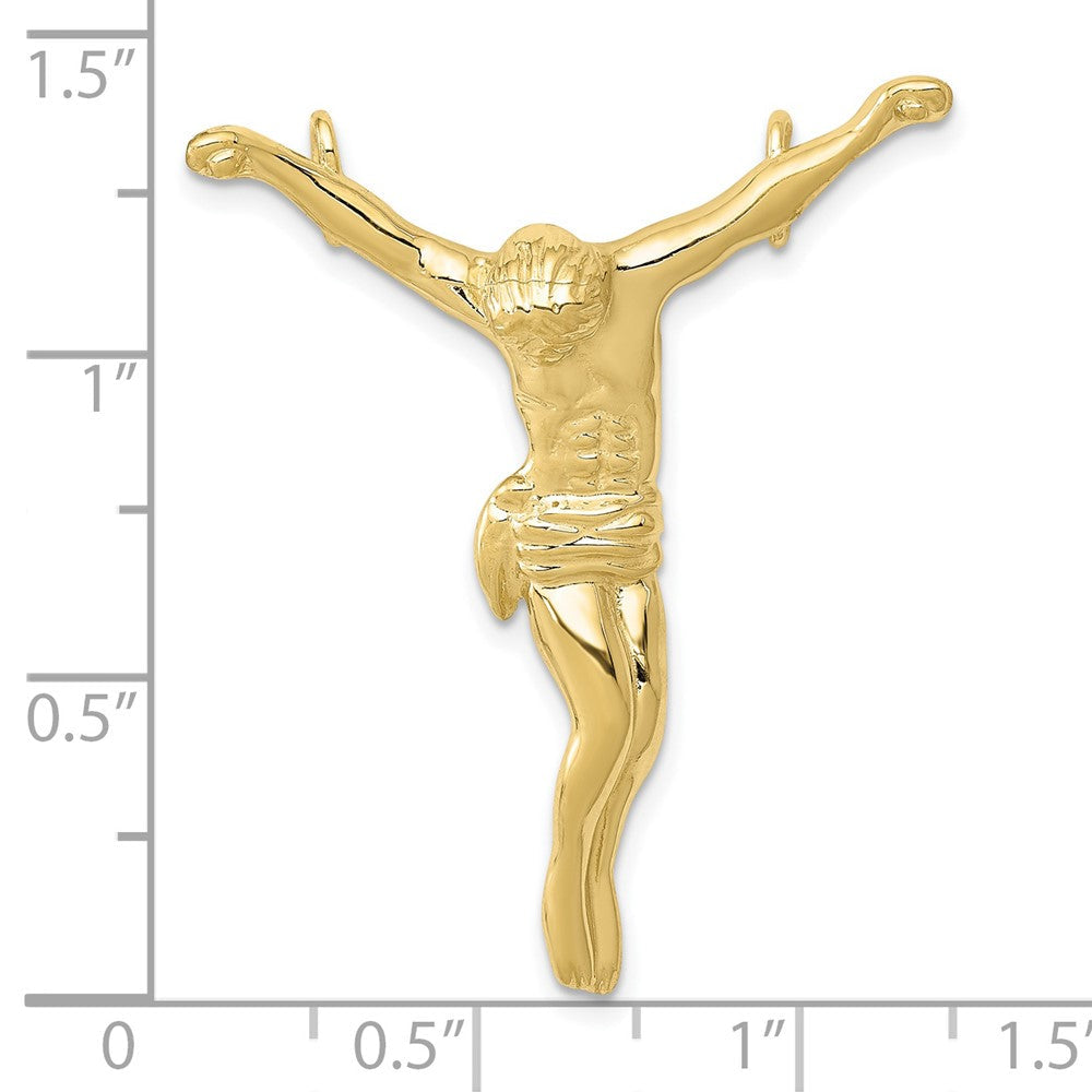 10K Gelbgold Corpus Kette Anhänger