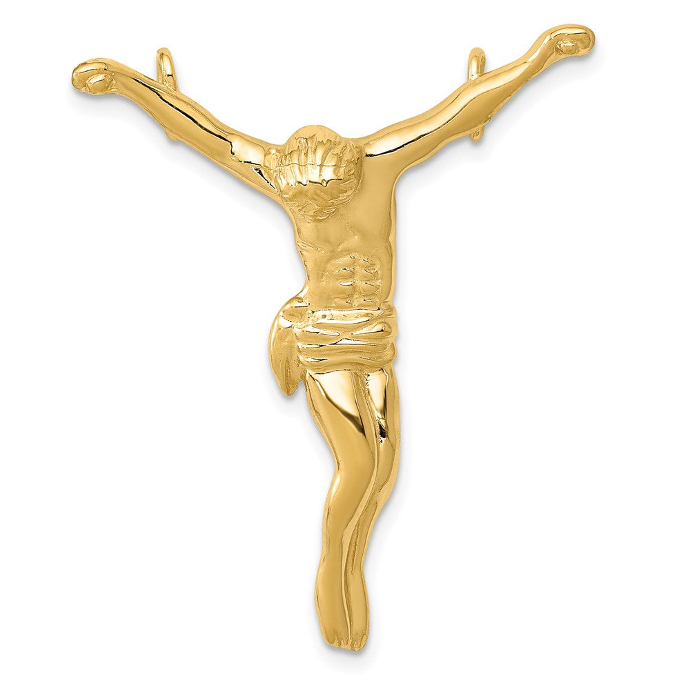 10K Gelbgold Corpus Kette Anhänger