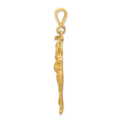 10 Karat Gelbgold Golfer-Charm