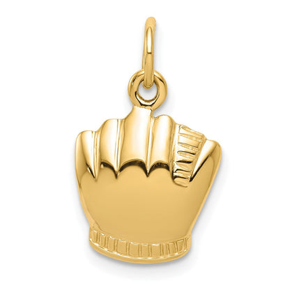 10K Gelbgold Baseball Charm