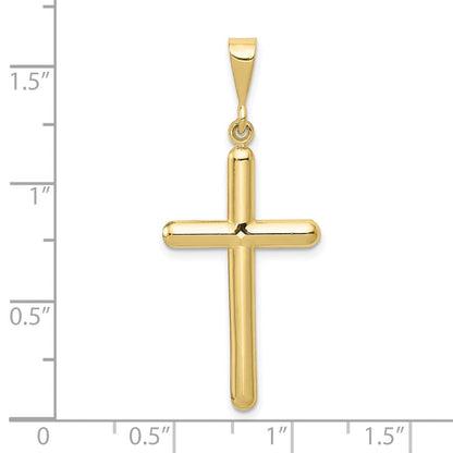 10K Gelbgold Kreuz Anhänger