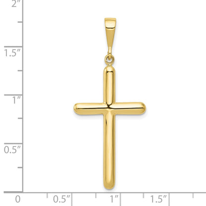 10K Gelbgold Kreuz Anhänger