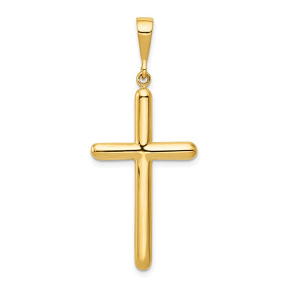 10K Gelbgold Kreuz Anhänger