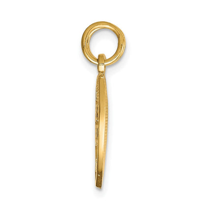 10K Gelbgold Beste Freund 2 Stück Break-a-part Charm