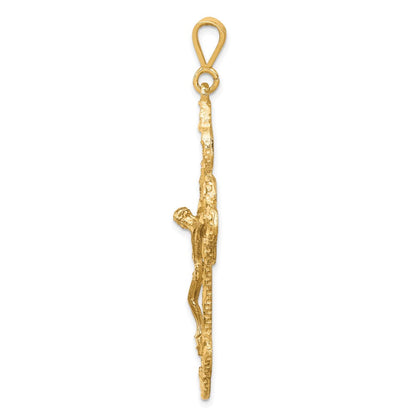 10 Karat Gelbgold Kruzifix-Charm