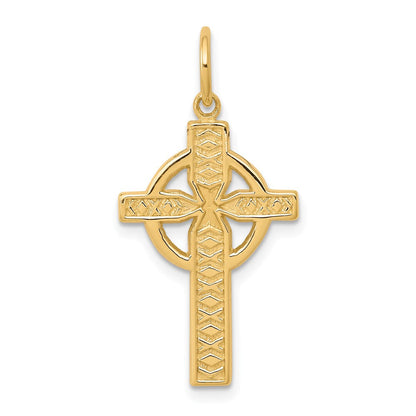 10K Gelbgold Iona Kreuz Charm