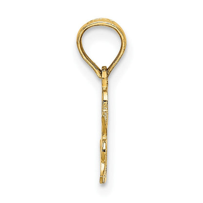 10K Gelbgold I Herz My Jeweler Charm